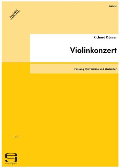 Duenser Richard: Violinkonzert (1992/1993)