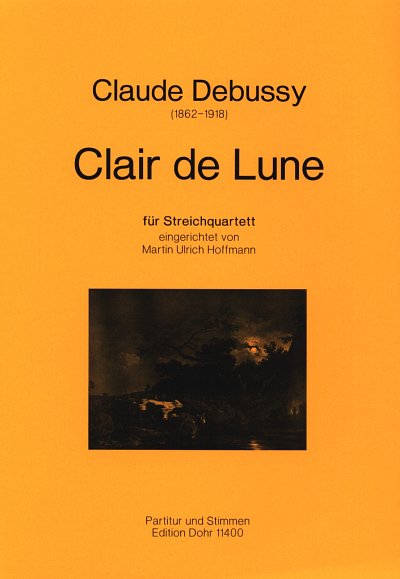 C. Debussy: Clair de Lune, 2VlVaVc (Pa+St)