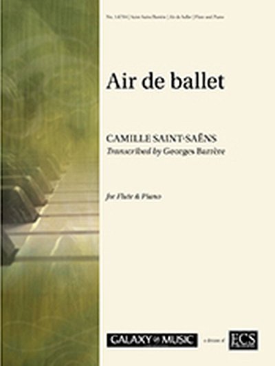 C. Saint-Saëns: Air de ballet, FlKlav (Bu)