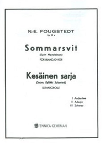 N. Fougstedt: Sommarsvit, Ch (Chpa)