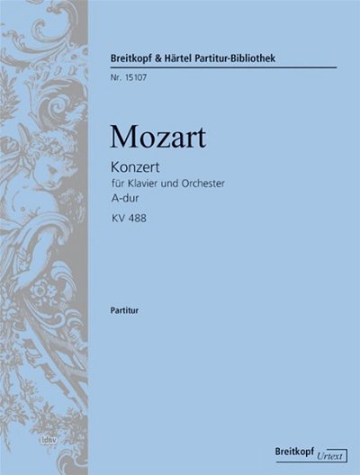 W.A. Mozart: Konzert für Klavier und Orchester Nr. 23 A-Dur KV 488