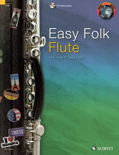 J. Dyer: Easy Folk Flute, Fl (+CD)