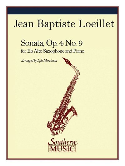 J.-B. Loeillet: Sonata Op. 4 No. 9, Asax
