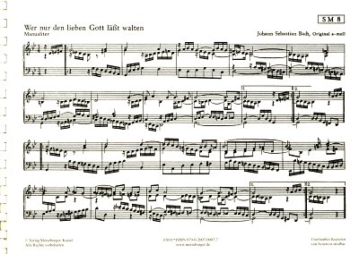 AQ: J.S. Bach: 3 Orgelchoräle, Org (B-Ware)