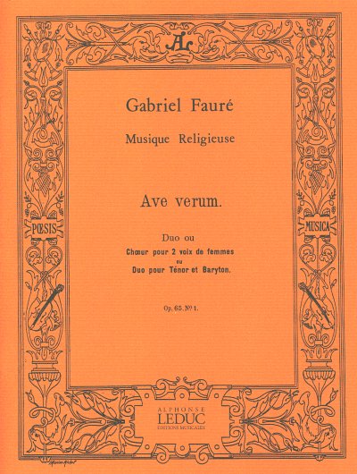 G. Fauré: Ave Verum (Bu)