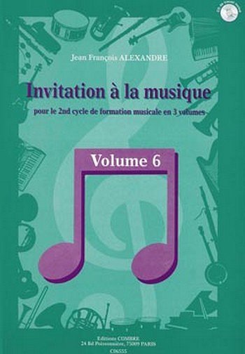 Invitation à la musique Vol.6 (Bu+CD)