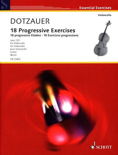 F. Dotzauer: 18 progressive Etüden op. 120, Vc