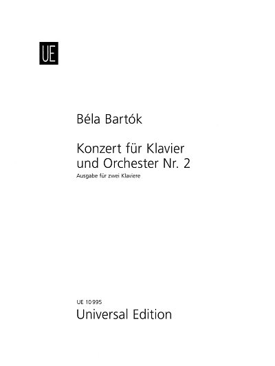 AQ: B. Bartók: Klavierkonzert Nr. 2  (B-Ware)
