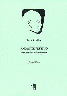 J. Sibelius: Andante Festivo, 4Sax (Pa+St)