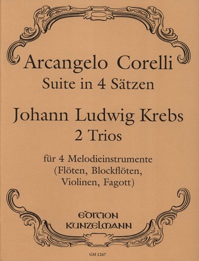 A. Corelli: Suite in 4 Saetzen / 2 Trios (Sppa+St)