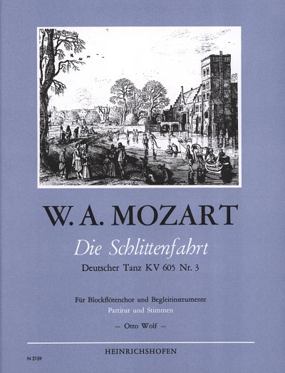 W.A. Mozart: Schlittenfahrt Deutscher Tanz Kv 605/3
