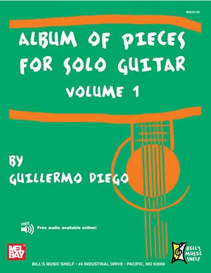 G. Diego: Album Of Pieces For Solo Guitar, Volum (+OnlAudio)