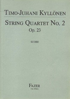 T. Kyllönen: Streichquartett Nr. 2 op. 23, 2VlVaVc (Pa+St)
