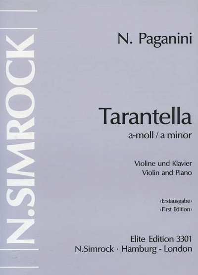 N. Paganini y otros.: Tarantella a-Moll
