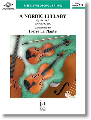 E. Grieg: A Nordic Lullaby, Stro (Pa+St)