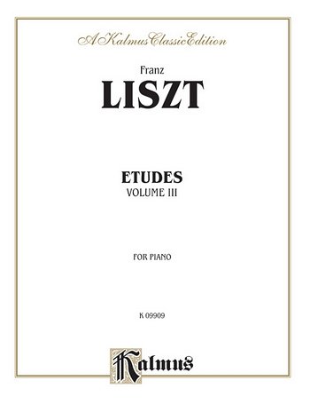 F. Liszt: Etudes, Volume III