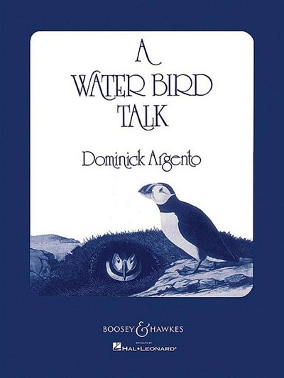 D. Argento: Water Bird Talk, GsGchOrch (KA)
