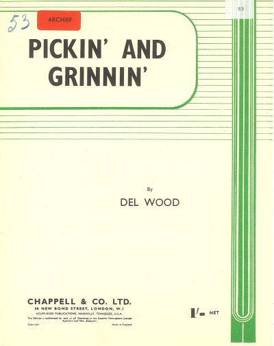 DL: D. Wood: Pickin' And Grinnin', Klav