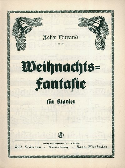 Durand F.: Weihnachtsfantasie Op. 70
