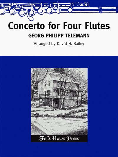 AQ: G.P. Telemann: Concerto for Four Flutes, 4Fl (P (B-Ware)