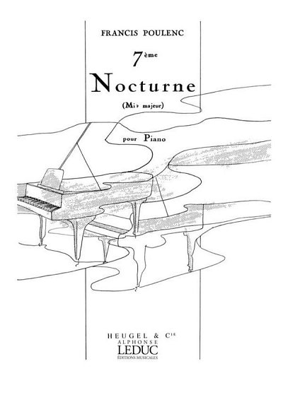 F. Poulenc: Nocturne N07 En Mib Majeur, Klav