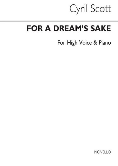 C. Scott: For A Dream's Sake-high Voice/Piano (Key-c)