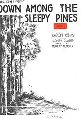 DL: M. Mencher: Down Among The Sleepy Pines, GesKlavGit