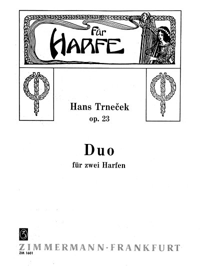 H. Trnecek: Duo op. 23, 2Hrf (St)