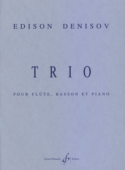 E. Denissow: Trio, FlFagKlav (KlavpaSt)