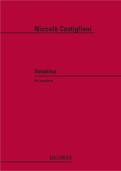 N. Castiglioni: Sonatina, Klav