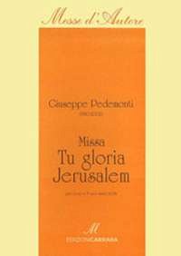 G. Pedemonti: Messa Tu gloria Jerusalem (Part.)