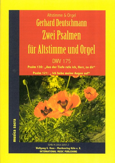 G. Deutschmann: 2 Psalmen Dwv 175