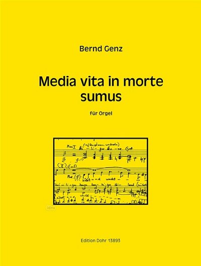 G. Bernd: Media vita in morte sumus, Org (Part.)