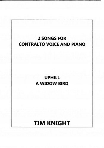 T. Knight: 2 Contralto Songs