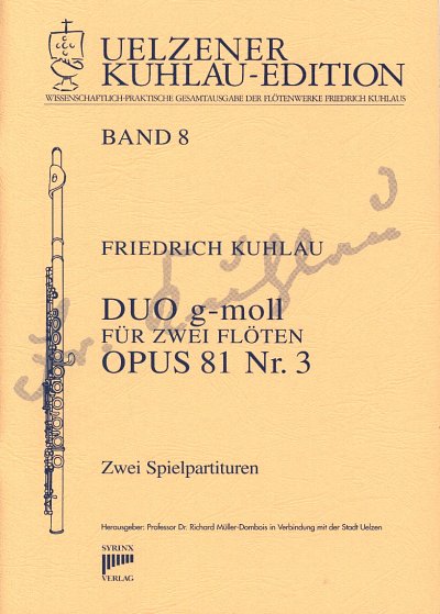 F. Kuhlau: Duo g-moll op. 81/3, 2Fl (2Sppa)