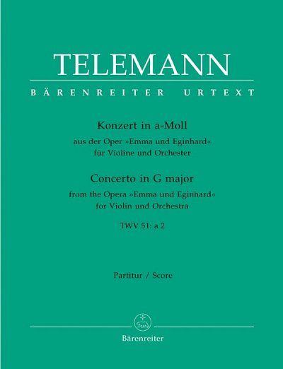 G.P. Telemann: Konzert a-Moll aus der Oper 