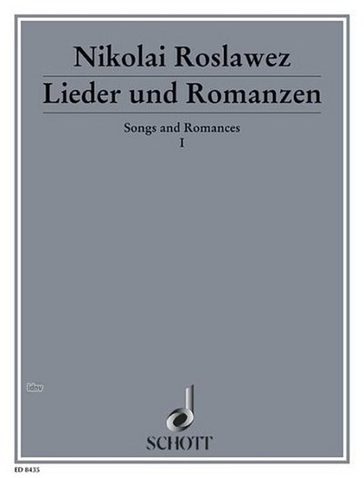 N. Roslawez: Lieder der Romanzen 1, GesKlav