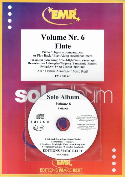 M. Reift: Solo Album Volume 06, FlKlav/Org (+CD)