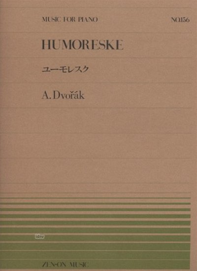 A. Dvo_ák: Humoreske op. 101/7 Nr. 156, Klav