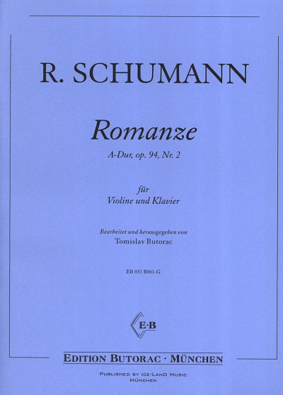 R. Schumann: Romanze A-Dur Op 94/2