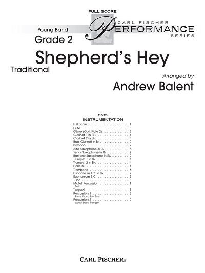 A. Balent: Shepherd's Hey, Blaso/Jublas (Part.)