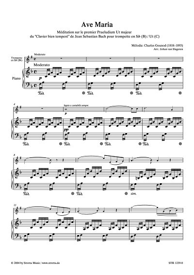 DL: C. Gounod: Ave Maria, Trompete