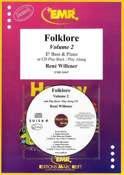 R. Willener: Folklore Volume 2, TbEsKlav (+CD)