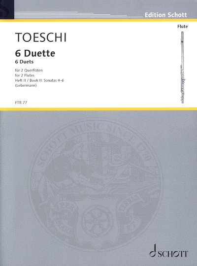 C.J. Toeschi: Sechs Duette Band 2