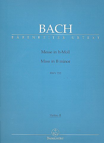 J.S. Bach: Messe h-Moll BWV 232, 5GsGch8OrcBc (Vl2)