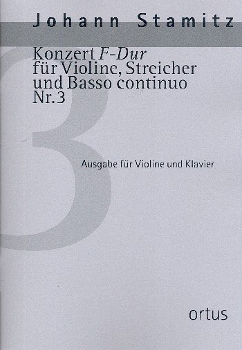 J. Stamitz: Konzert F-Dur Nr. 3, VlKlav (KASt)