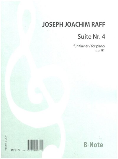 J. Raff: Suite für Klavier op.91, Klav