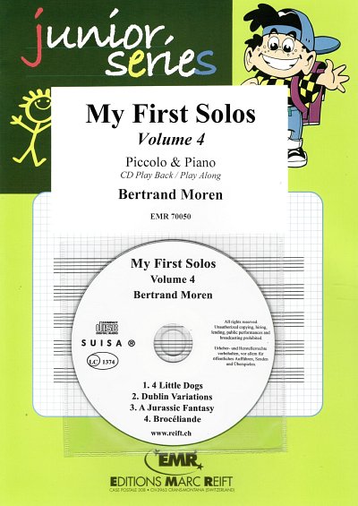 B. Moren: My First Solos Volume 4, PiccKlav (+CD)