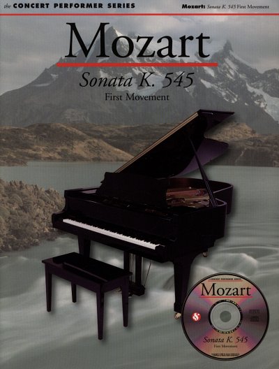 W.A. Mozart: Sonate C-Dur KV 545 (Sonata facile), Klav (+CD)