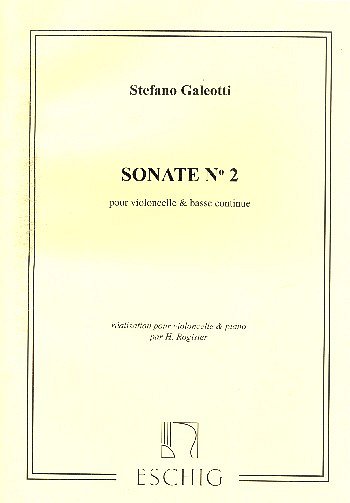 Sonate N 2 Vlc-Piano  (Part.)